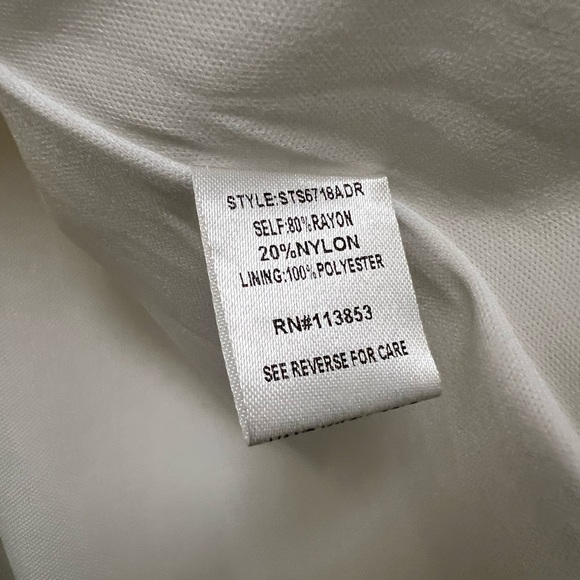 Flamenco Ruffled Midi Skirt by Sugar Lips in White - Picture 7 of 8